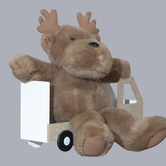 Holiday Mouse Plush Toy 14” | Festive Stuffed Animal | Décor Valentine's Gift - Picture 5 of 12